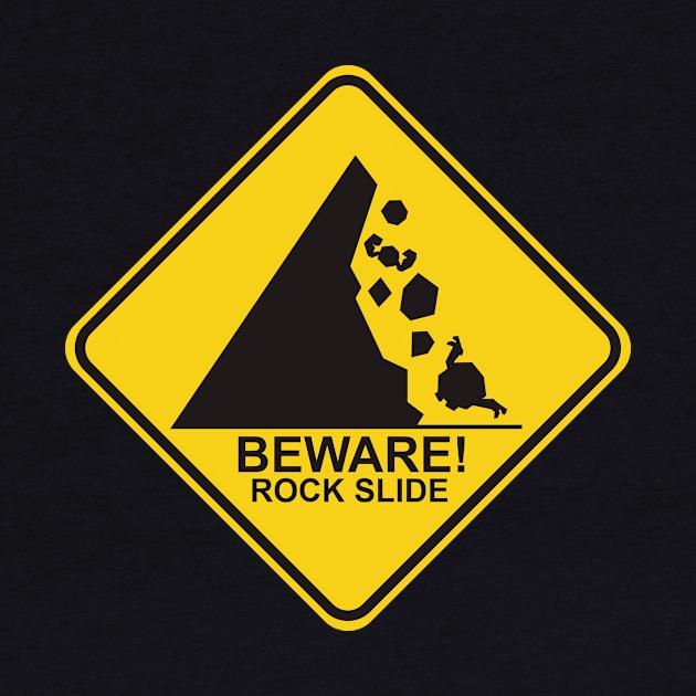 Monster: BEWARE! ROCK SLIDE by OldManLucy